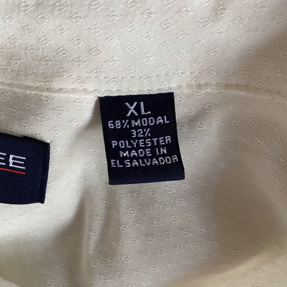 ROUND TREE & YORK WHITE BUTTON UP SHIRT - Picture 7 of 9